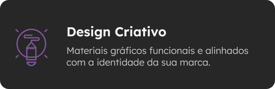 Criação de artes visuais para redes sociais e materiais gráficos.